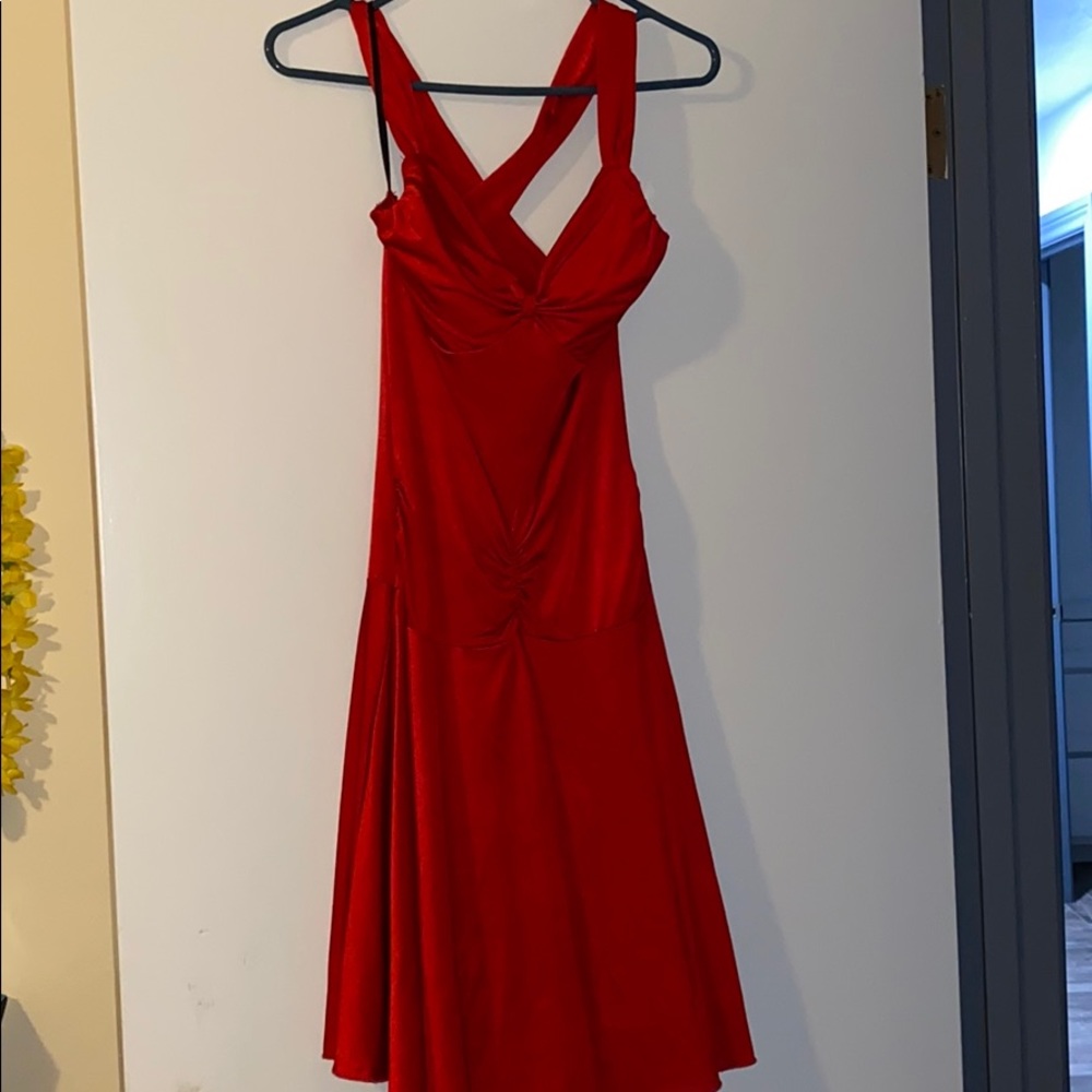 Cute red dress